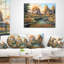 Coussin lombaire Landscape Birches