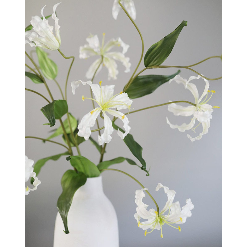 Lys Gloriosa blanc 41"