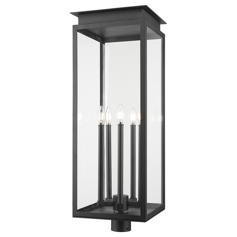 Luminaire d'extérieur pour poteau 5 lumières Olsen
