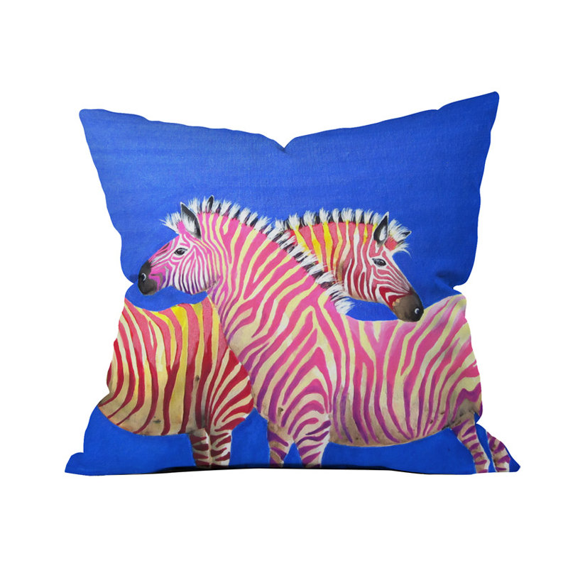 Coussin décoratif d’extérieur Clara nilles diva, 20 po x 20 po
