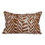 Exotic Aura Embroidery Self-Flange Accent Pillow