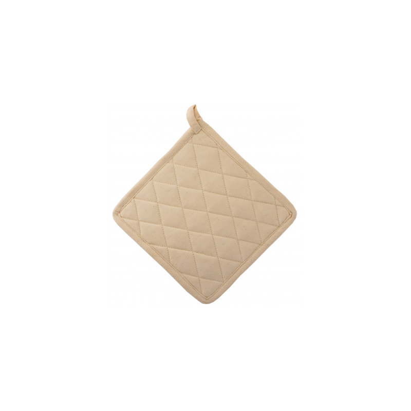 Gracie Oaks Kaviya Cotton Potholder Set, Mustard