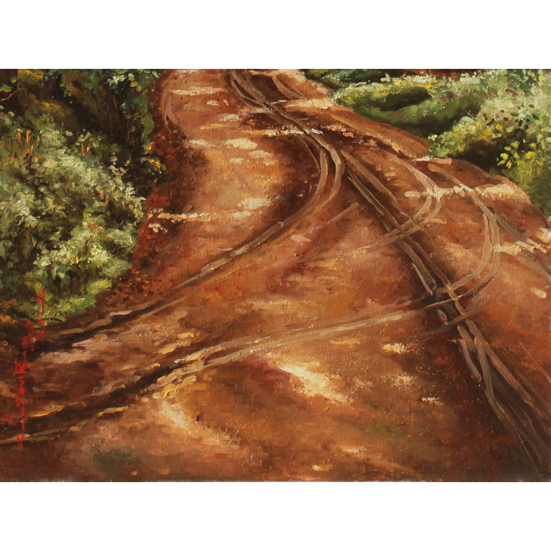 Forest Pathway | Oil On Canvas | Painting For Wall Décor