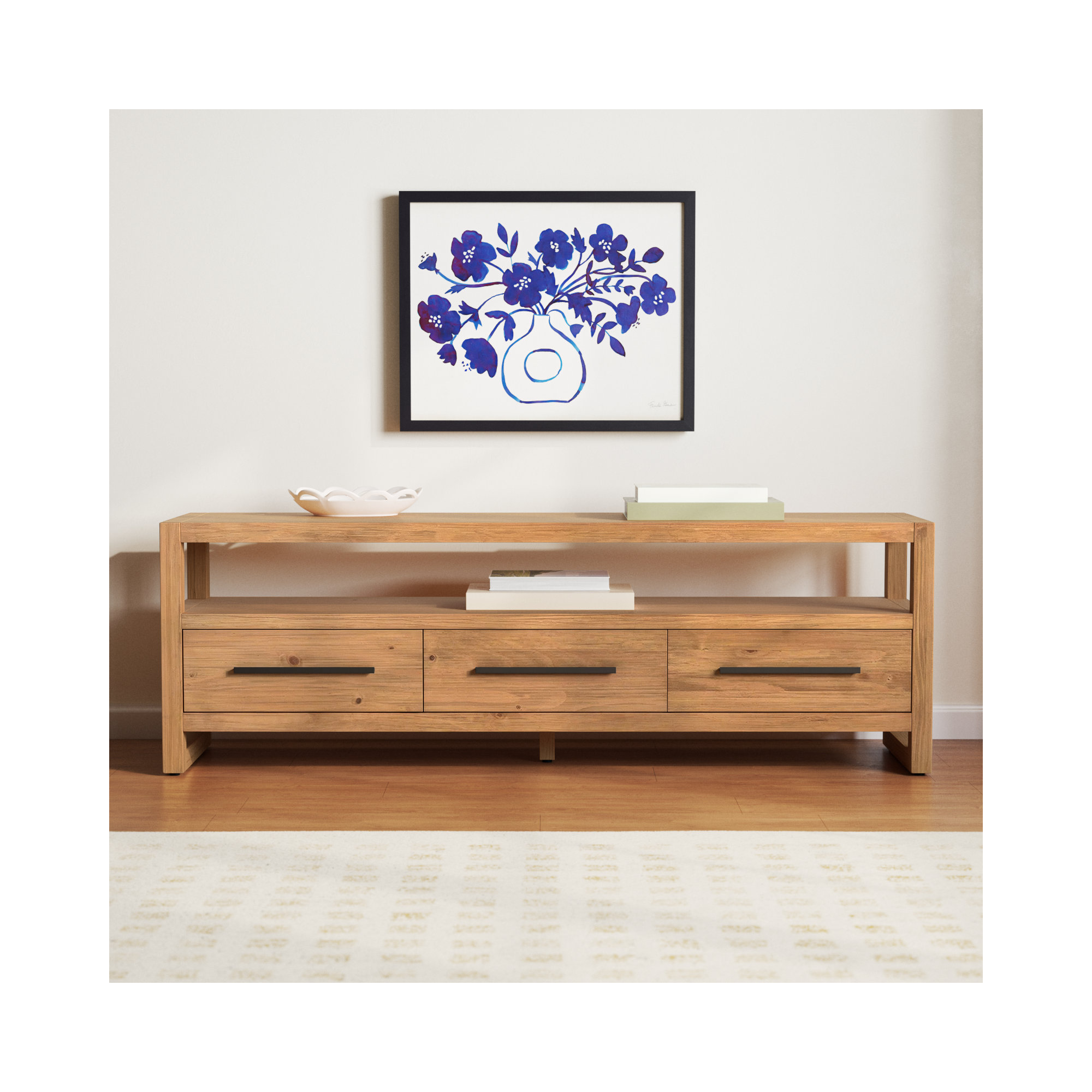 Modica 66.5'' Media Console, Natural