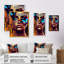 «Sensual Woman with Colorful Butterfly II», impression sur toile-1624431095-1624431082