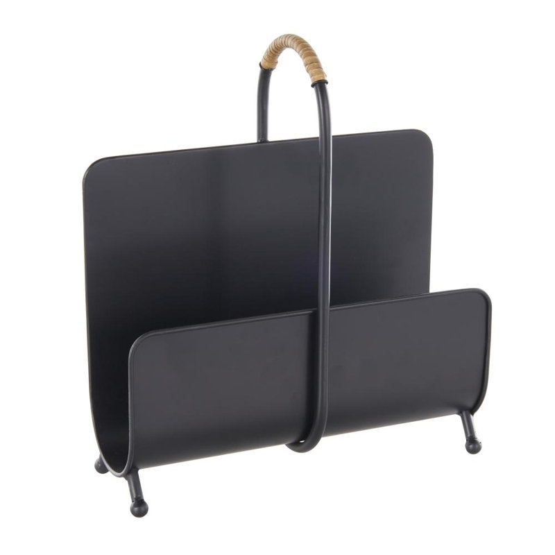 Porte-revues noir Lehna
