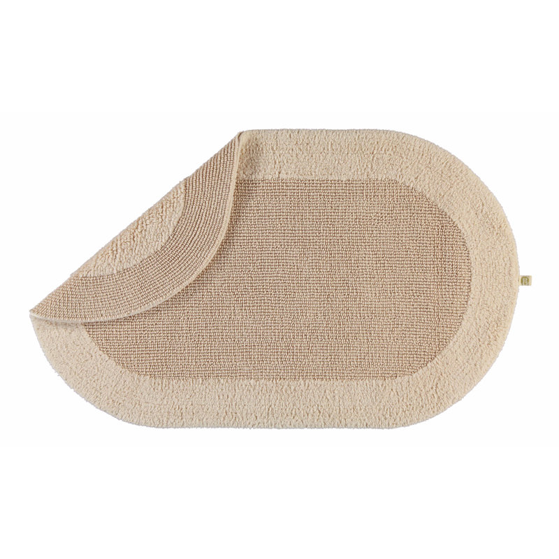 Exquisite Bath Rug, 80cm W x 80cm L, Beige