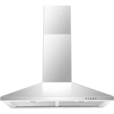 Hotte murale 30 pouces en acier inoxydable