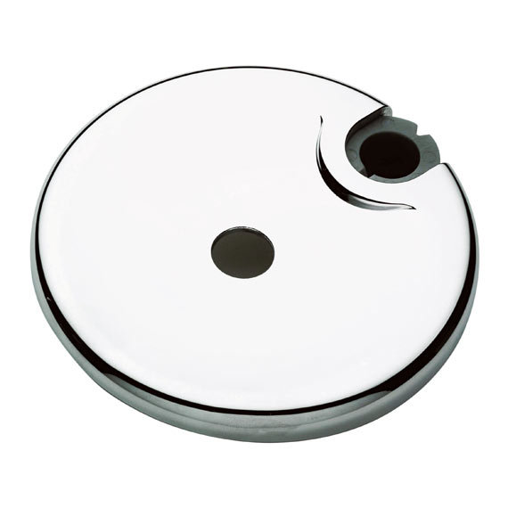 Porte-savon pour barre coulissante en chrome