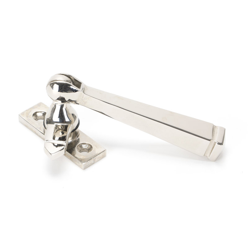 Avon Fastener Lock, Polished Nickel
