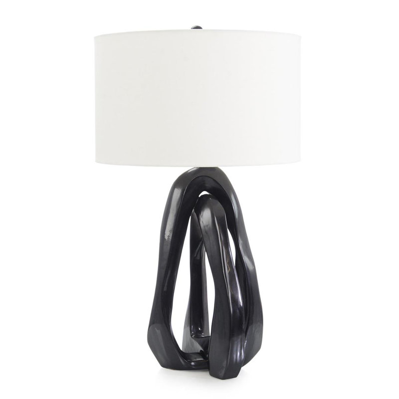 Lampe de table Terrene, noir