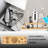 13 Piece Bartender Kit - Bar Tool Set Cocktail Shaker Set - With Rayon From Bamboo Stand