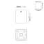 Dau 2'' Simple Square / Rectangle LED Flush Mount-63328658