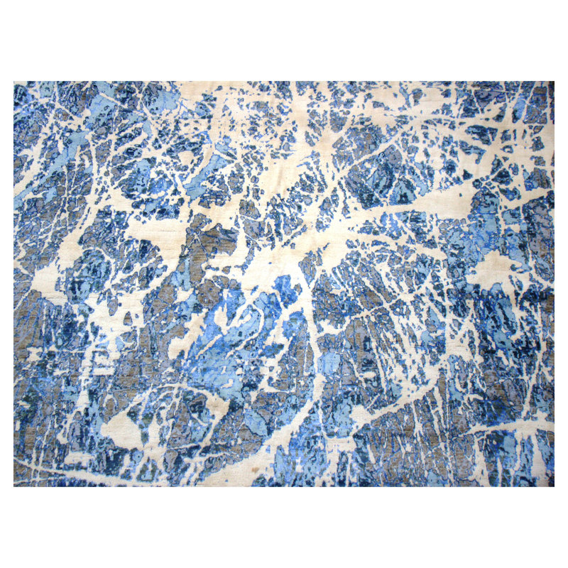 Hand-Knotted High-Quality Area Rug