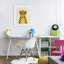 «Yellow Cheetah Smile», reproduction sous verre encadrée, design par Jessica Beck-1533277231-1533277224