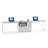 Centro 35'' Wide 3 -Drawer File Cabinet