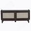 Banc d'entrée en rotin avec rangement Boho-467462995