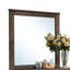 Commode double 6 tiroirs avec miroir Maebel