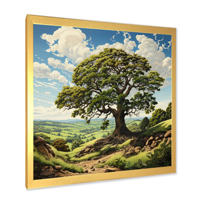 " Countryside The Lone Oak "