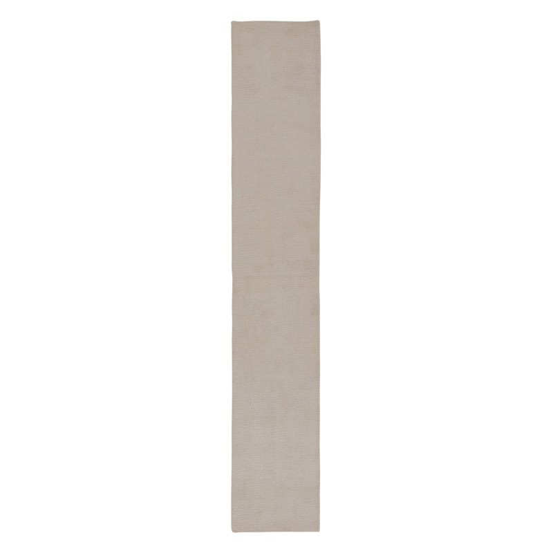 Textural Handmade Silk and Wool Area Rug