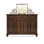 Walnut Solid + Manufactured Wood Shoe Storage Bench
