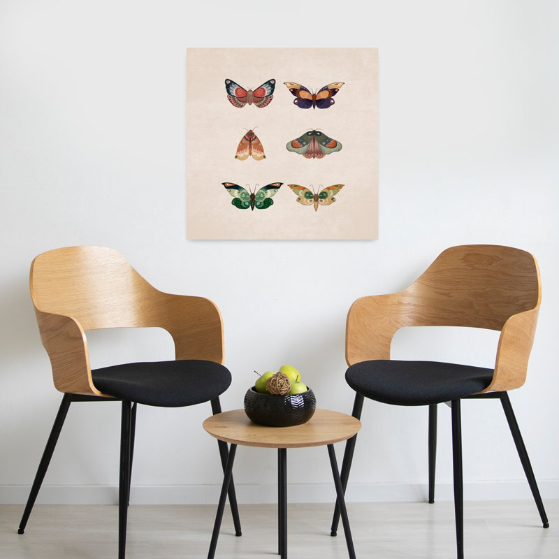 Art mural, papillon, papillon, papillon, H 24 po x l 24 po