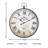 Metal Wall Clock