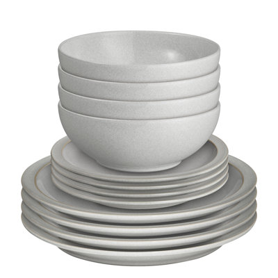 Denby 12 Piece Dinnerware Set, Service for 4