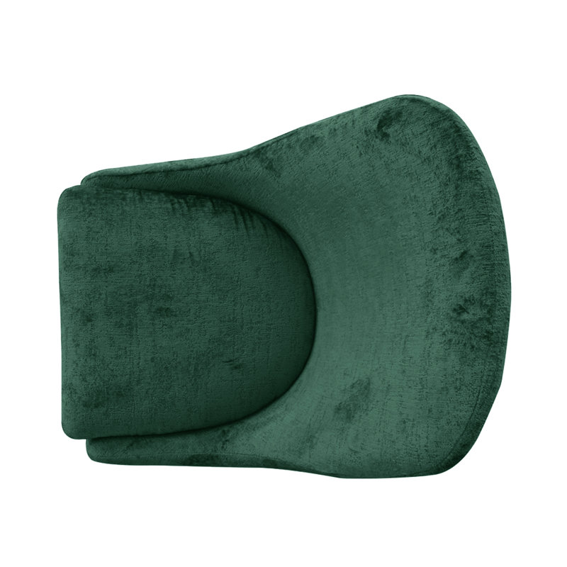 Misty 48cm H Upholstered Side Chair, Green