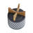 Ceramic Planter On Wooden Stand-352048353