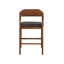 Tabouret de bar stationnaire Kolpack - fini châtaignier brossé-1852854823