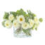 Sunflower Fall Arrangement in a Glass Ripple Vase-343506195