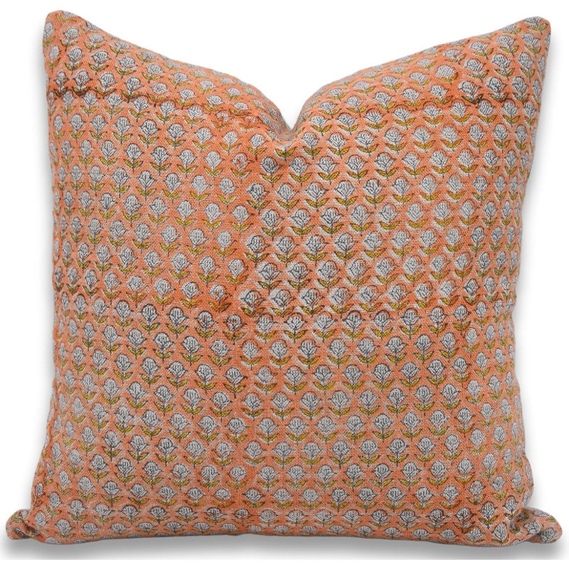 Linen Square Pillow Cover, 18" x 18"