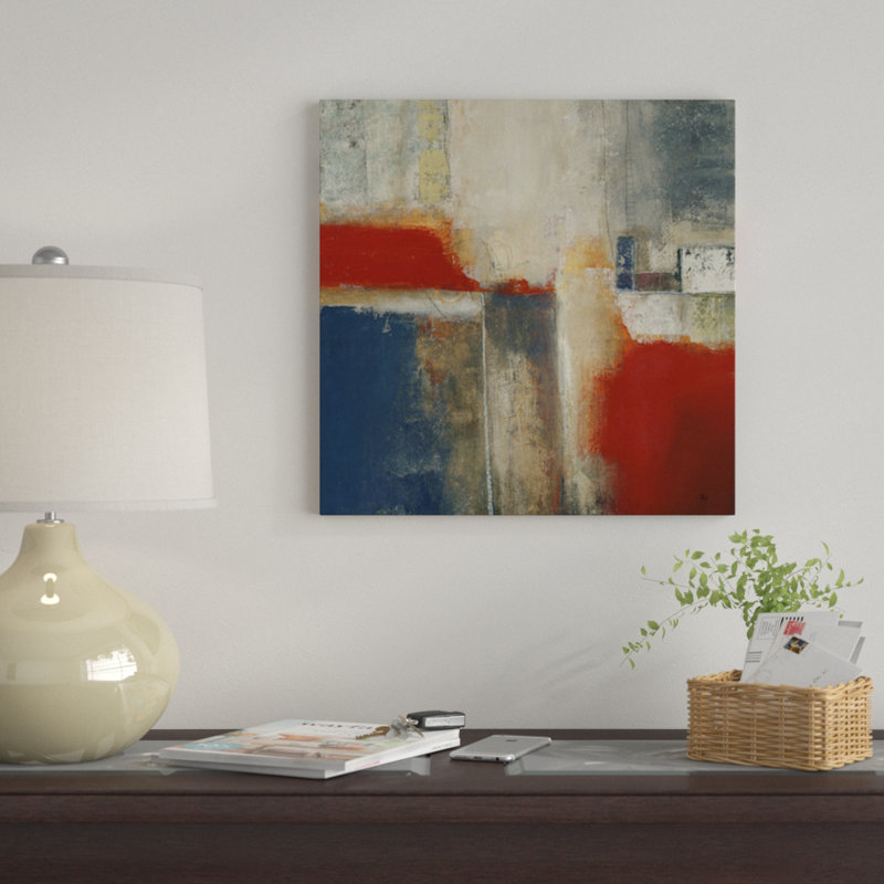 « intemporelle expression », impression sur toile, H 12 po x l 12 po x P 1,5 po, Pas de tapis, Toile tendue