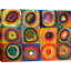 Squares With Concentric Circles by Wassily Kandinsky - Wrapped Canvas Print-470913409