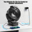 Rechargeable Clip-On Misting Fanr, 3 Speeds,4000mAh