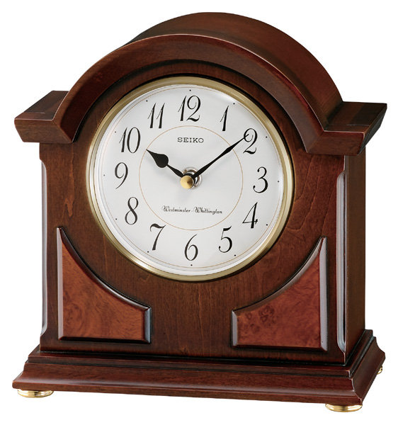 Mantel-Chime, Quartz, Brown