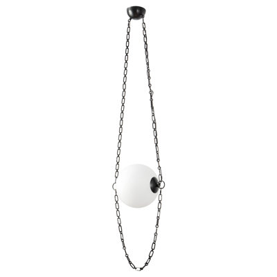 Petra  10-in Black dimmable LED Pendant