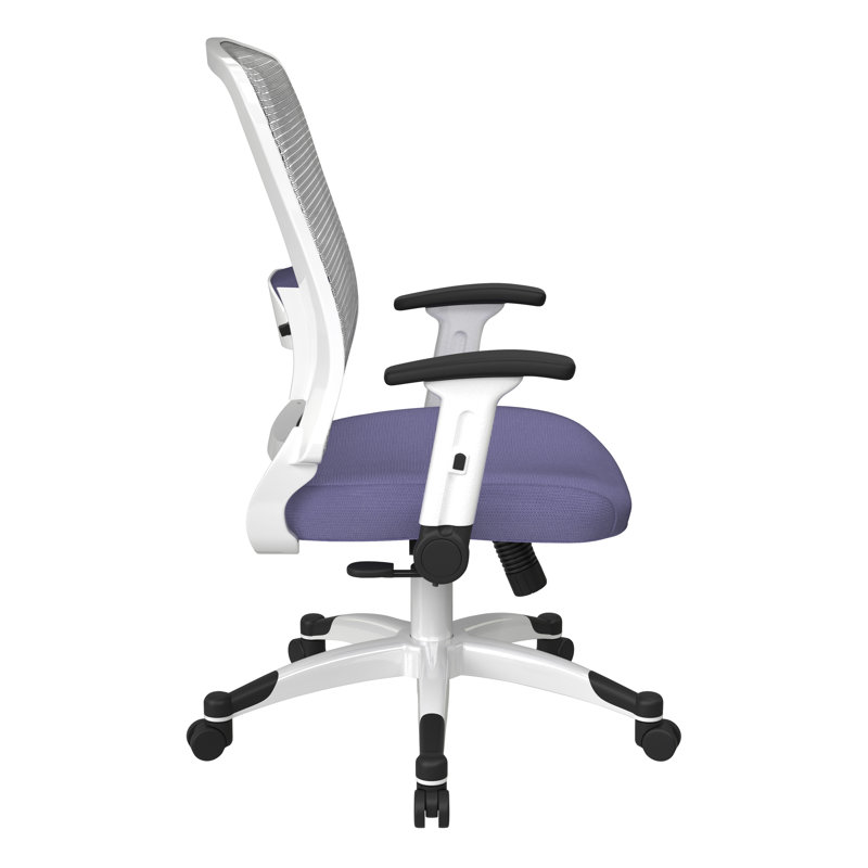 Chaise de travail ergonomique en filet Pulsar, Violet