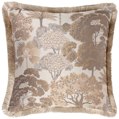 Woodlands Floral Square Throw Cushion