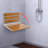 Wall-Mounted Foldable Wood Shower Bench Seat