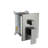 Dual Shower Head - 10 Inch Wall Mounted Square Shower System With Rough-In Valve-114230461