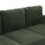Velours côtelé modulaire, 4 sièges, revêtement doux et invitant, conception personnalisable, coussins amovibles
