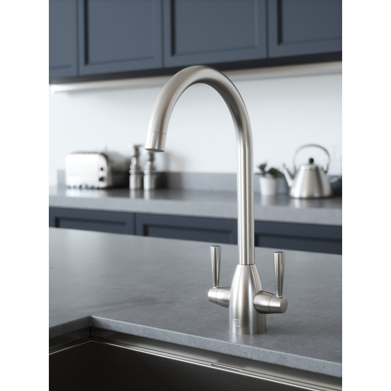 Belfry Kitchen Astoria Kitchen Faucet, Nickel, Nickel