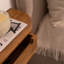 50cm W Solid Wood Bedside Table