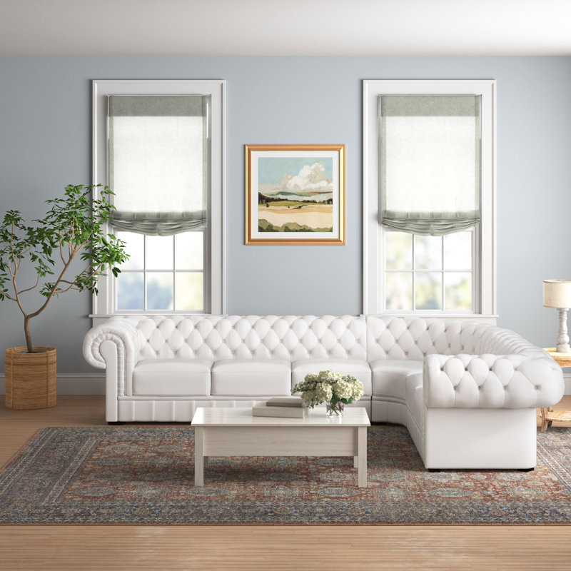 Aramus Upholstered L-Shaped Sectional, Right Hand Facing