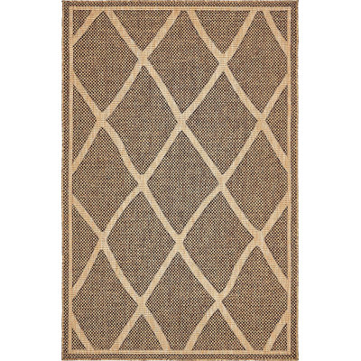 Tapis de véranda d'extérieur couleur châtaignier