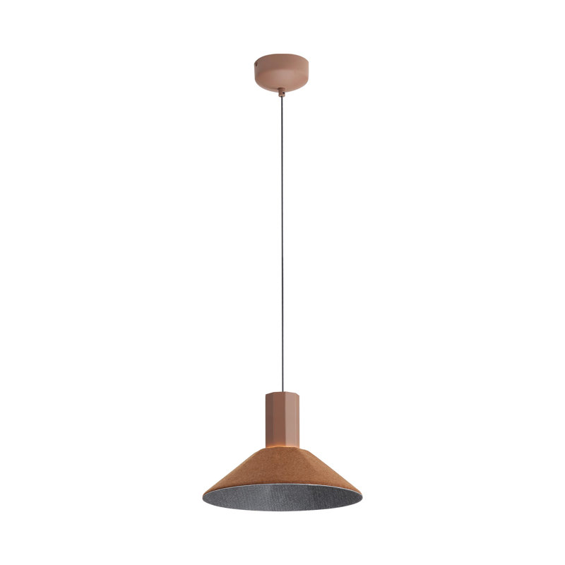 Luminaire suspendu DEL 13 po Meier, Brun