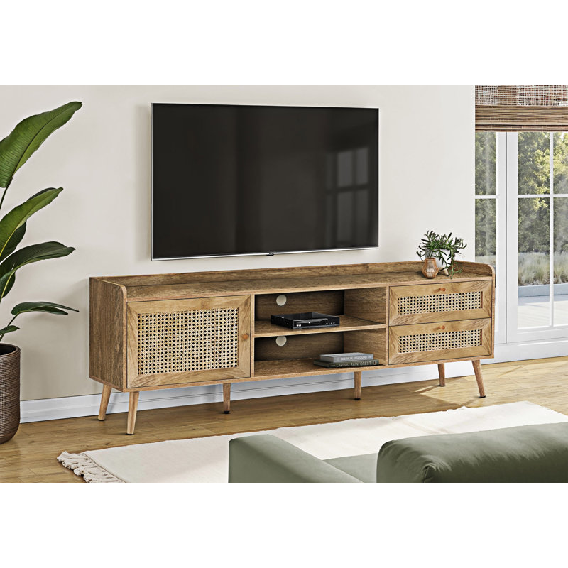 Tv Stand Media Entertainment Center With Storage