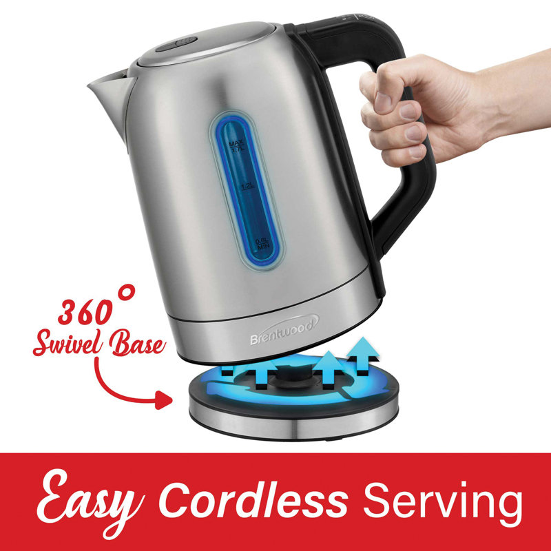 Brentwood 1.79 Quarts Electric Tea Kettle